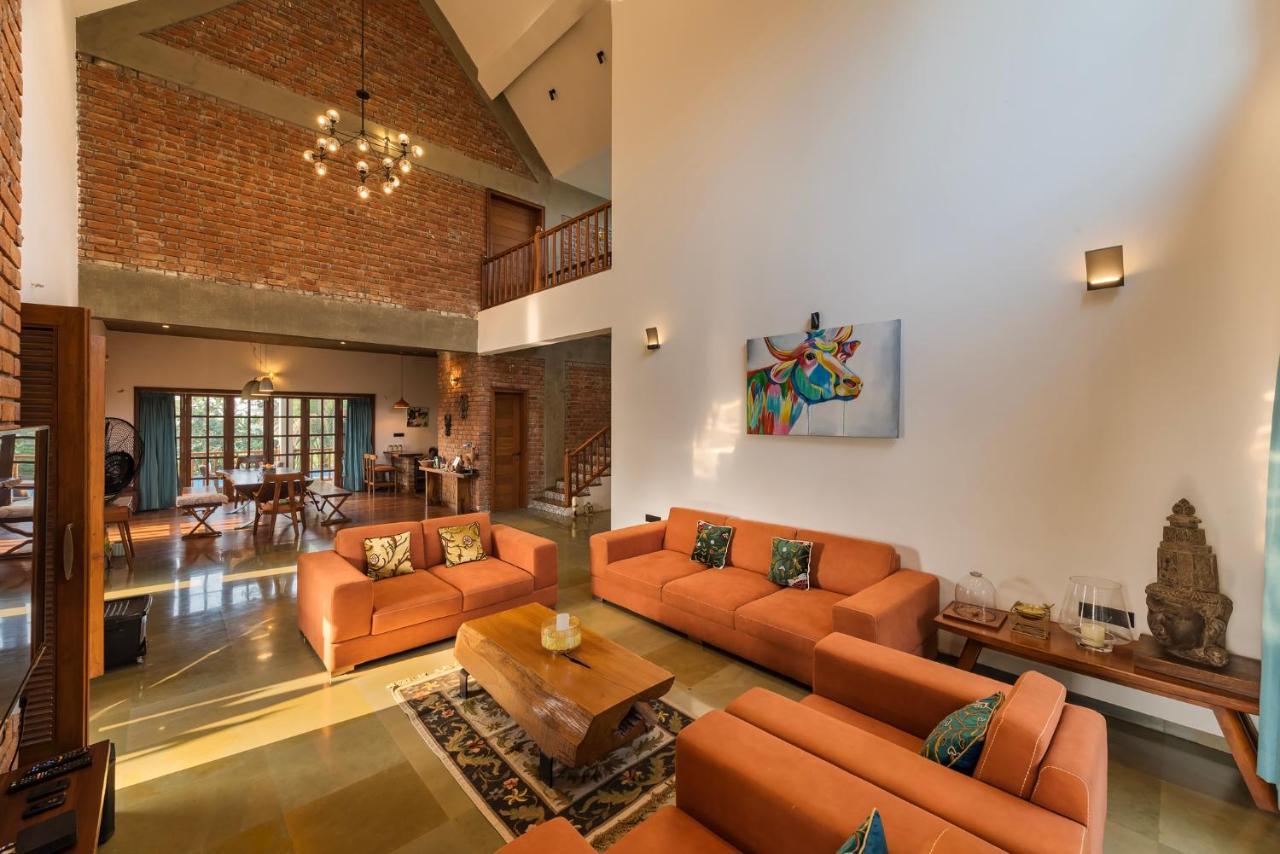 Saffronstays Happy Fields, Pune - Luxury Farmstay With Farm To Table Food Exterior photo
