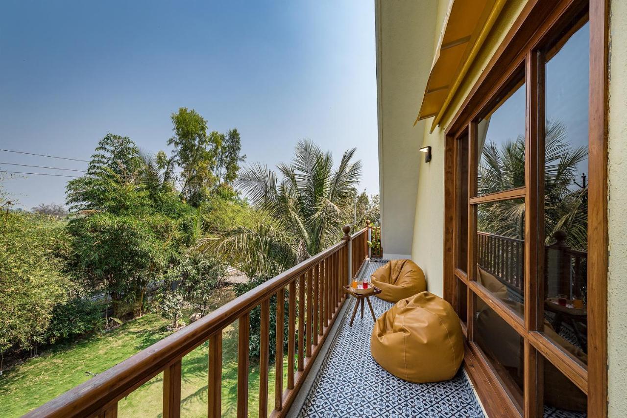 Saffronstays Happy Fields, Pune - Luxury Farmstay With Farm To Table Food Exterior photo